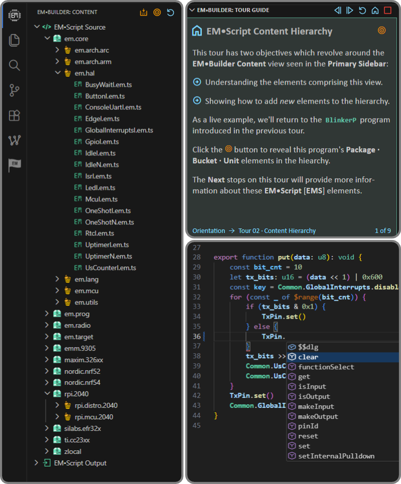 EM•Builder Integration